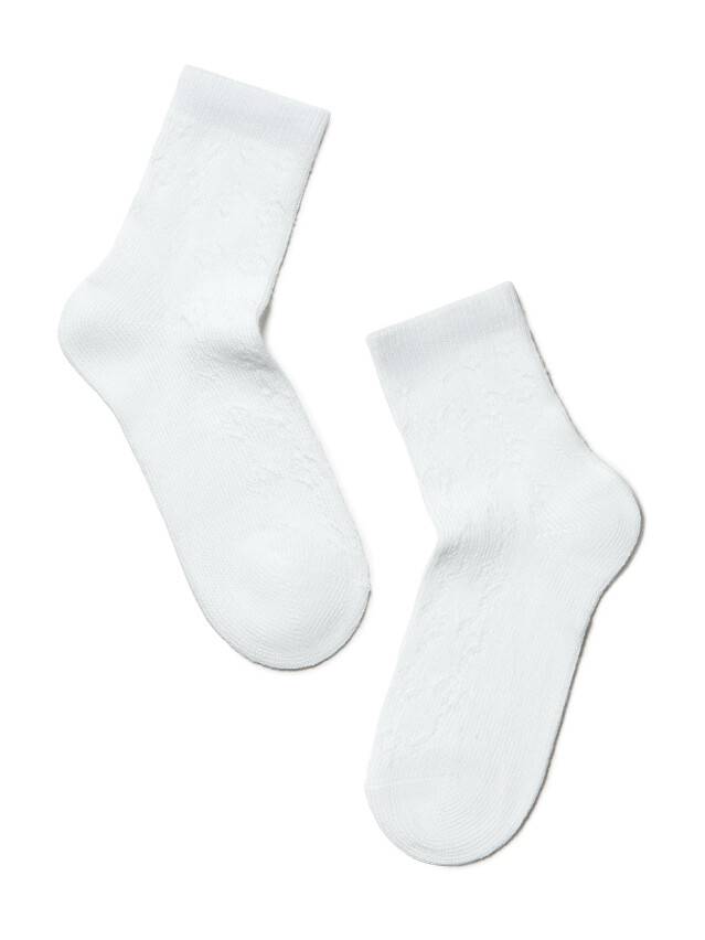 Children's socks CONTE-KIDS MISS, s.16, 111 white - 1