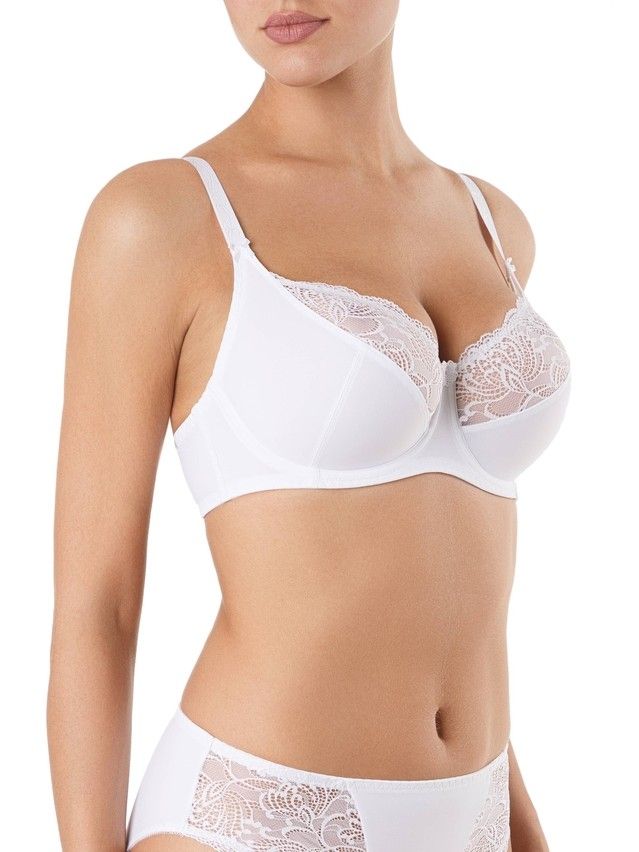 Bra CONTE ELEGANT City style RB0007, s.75D, white - 1