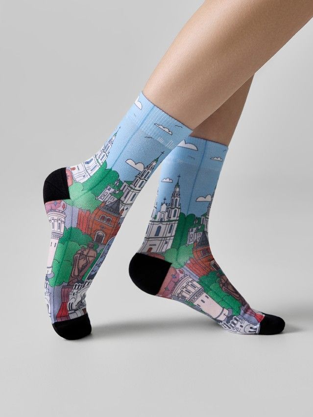 Women's socks CONTE ELEGANT CLASSIC, s.23-25, 1210 multicolor - 4