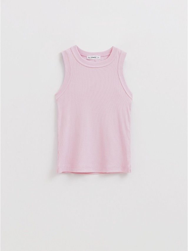Women's polo neck shirt CONTE ELEGANT LD 2846, s.170-92, pink diamond - 5