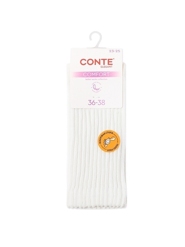 Women's socks CONTE ELEGANT COMFORT, s.23-25, 750 milky - 4