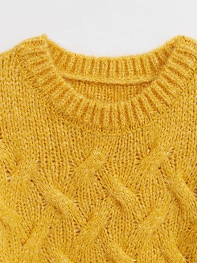 Women's polo neck shirt CONTE ELEGANT LDK123, s.170-84, goldenrod - 2