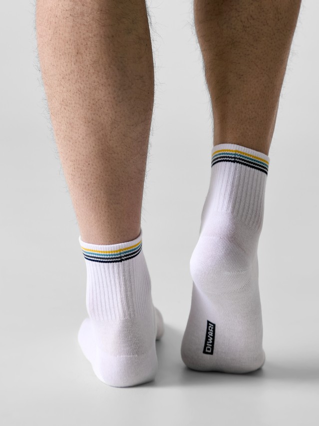 Men's socks DIWARI SPORT, s.25, 972 white - 2