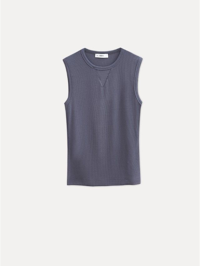 Women's polo neck shirt CONTE ELEGANT LD 3060, s.170-84, graphite - 5