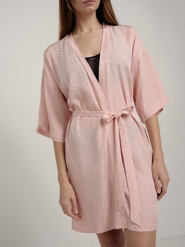 Women's dressing gown CONTE ELEGANT LEO LHW 2928, s.170-84-90, silver peony - 3