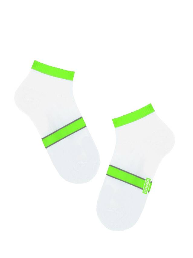 Men's socks DiWaRi ACTIVE, s. 40-41, 066 white-lettuce green - 1