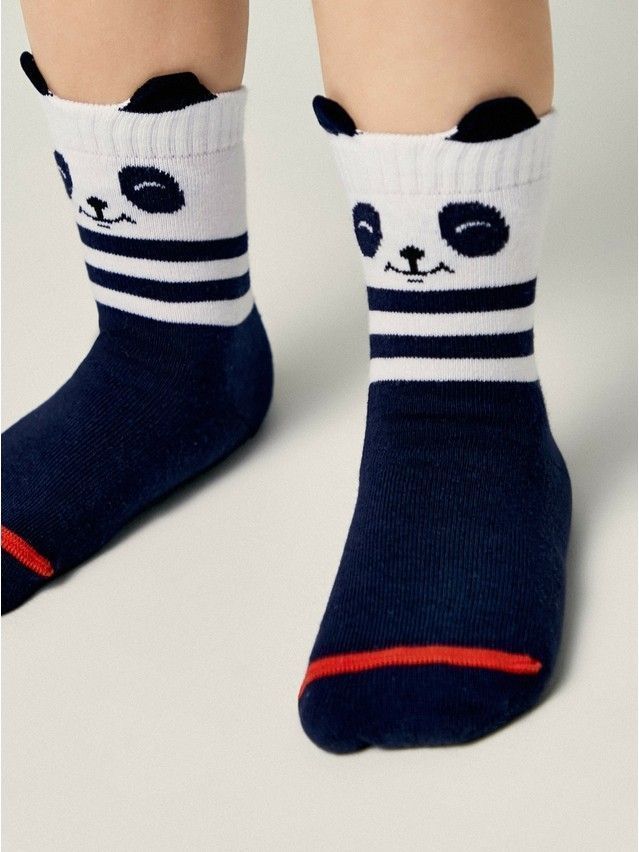 Children's socks CONTE-KIDS TIP-TOP, s.18-20, 563 white-navy - 1