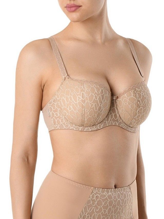 Bra CONTE ELEGANT VOILE RB5107, s.70D, flesh colour - 2