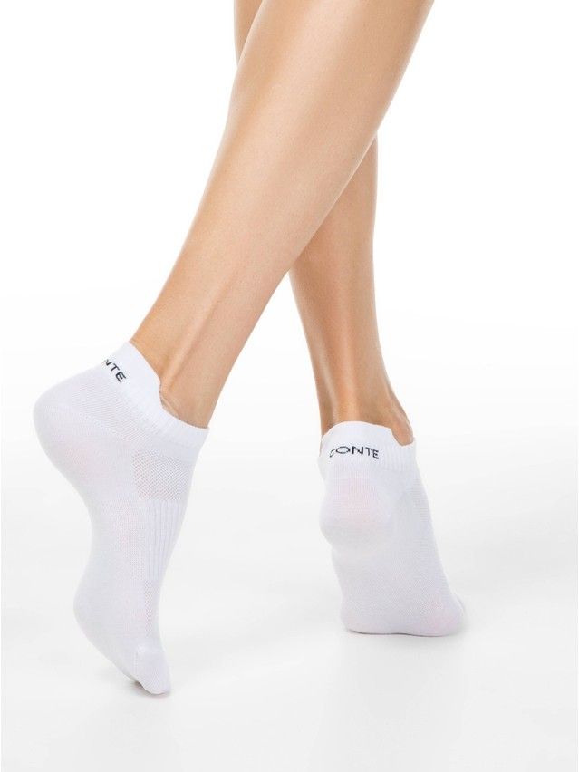 Women's socks CONTE ELEGANT ACTIVE, s.23, 205 white - 2