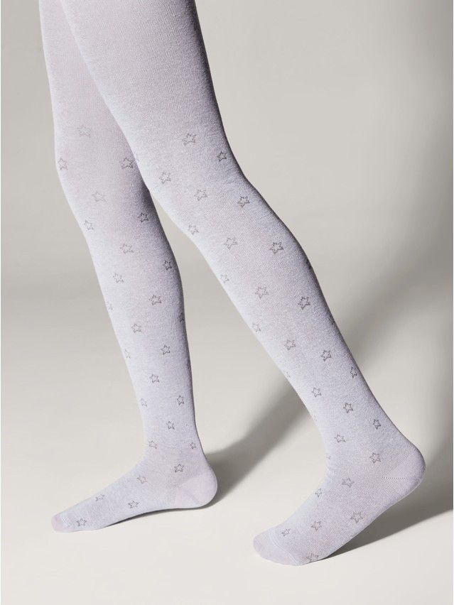 Children's tights CONTE-KIDS CLASS, s.140-146 (22),650 light grey - 1