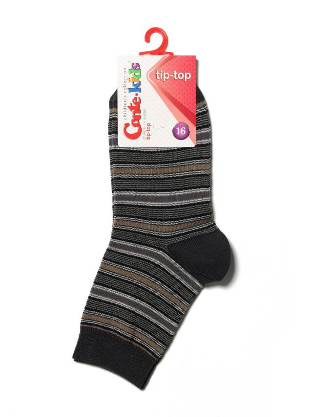 Children's socks CONTE-KIDS TIP-TOP, s.24-26, 195 khaki - 2