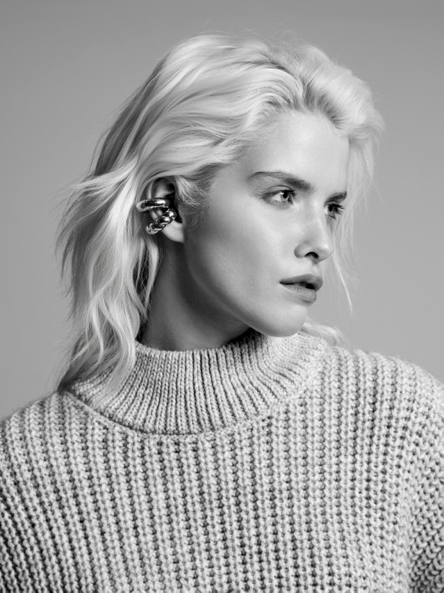 Women's pullover CONTE ELEGANT LDK24136, s.170-84, gray melange - 4