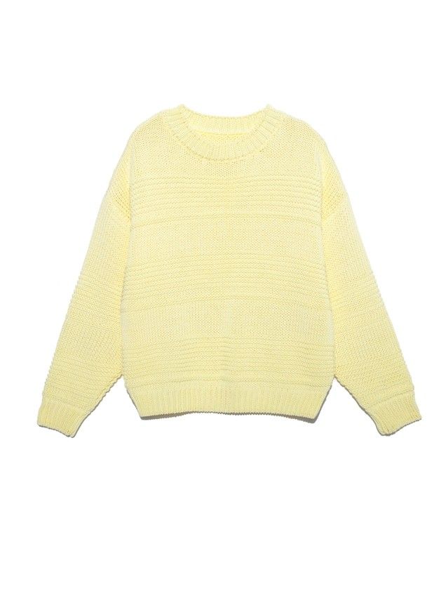 Women's polo neck shirt CONTE ELEGANT LDK042, s.170-84, pastel yellow - 6