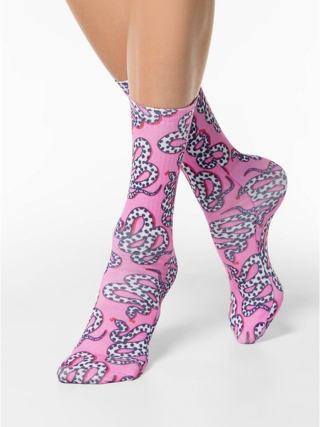 Women's socks CONTE ELEGANT FANTASY, s.23-25, 319 pink - 1