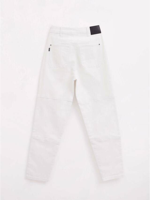 Denim trousers CONTE ELEGANT CON-436, s.170-102, white - 7