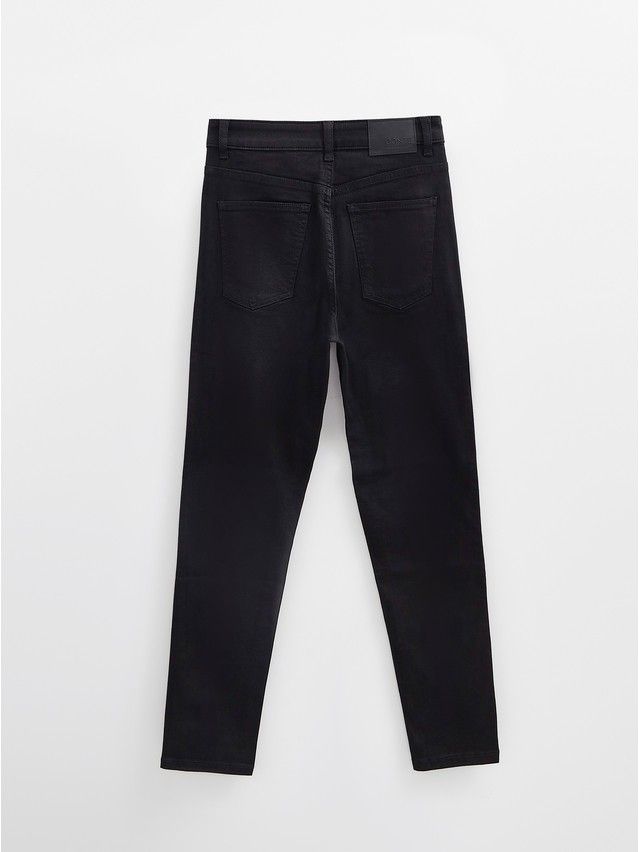 Denim trousers CONTE ELEGANT CON-665, s.170-102, black - 9