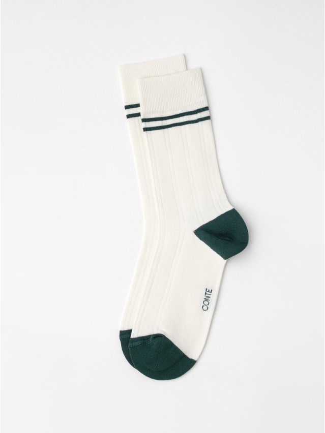 Women's socks CONTE ELEGANT SPORT, s.23-25, 1104 milky-green - 4