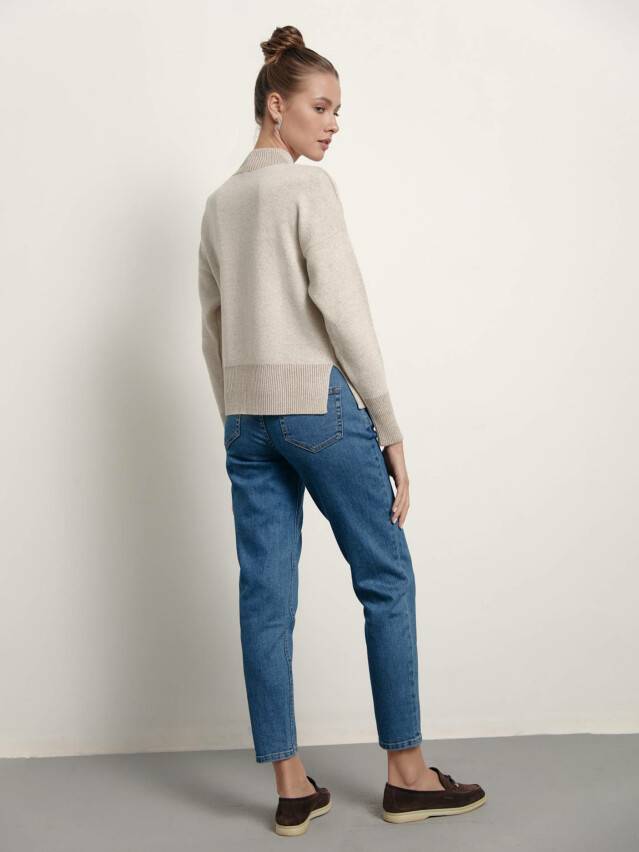 Denim trousers CONTE ELEGANT CON-362, s.170-102, mid blue - 4
