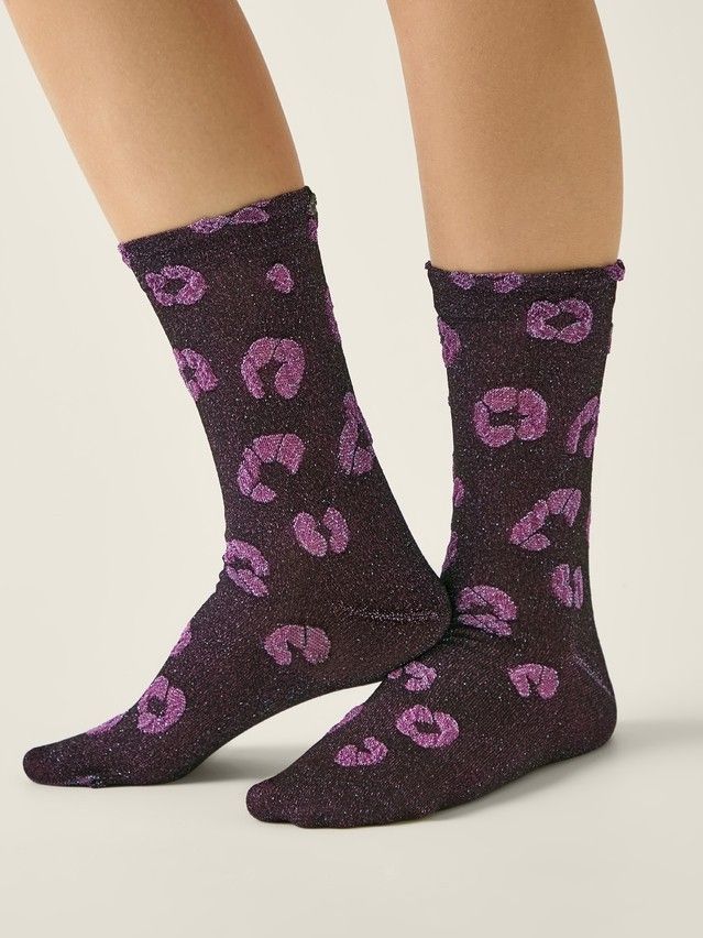 Women's socks CONTE ELEGANT CLASSIC, s.23-25, 688 lilac - 1