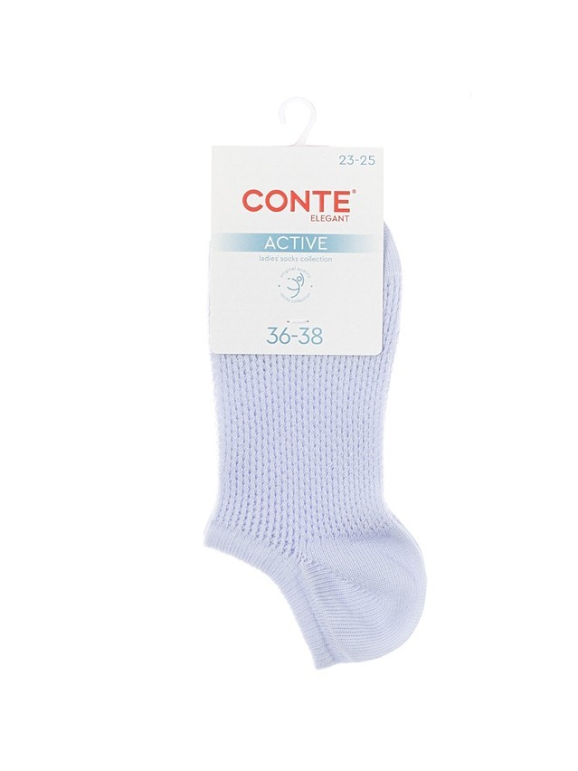 Women's socks CONTE ELEGANT ACTIVE, s.23-25, 618 pale violet - 4