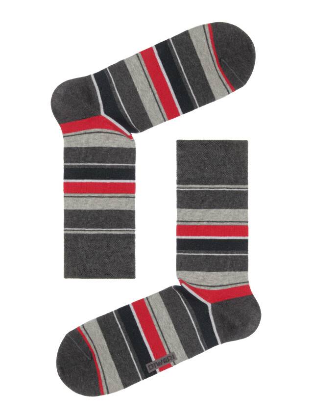 Men's socks DiWaRi (2 pairs),s. 40-41, 719 dark grey - 3
