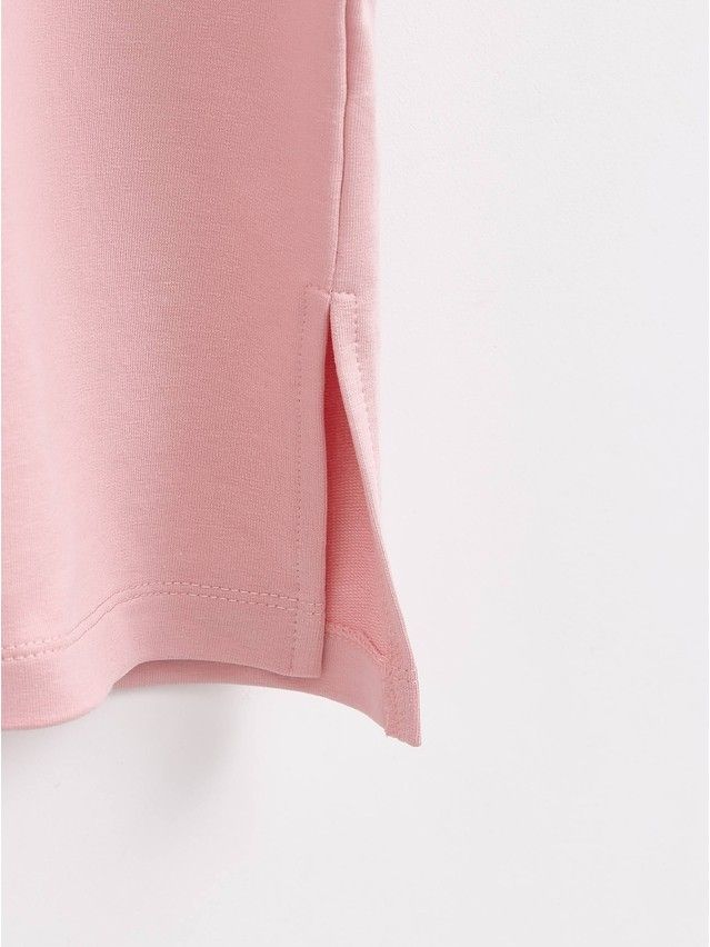 Women's polo neck shirt CONTE ELEGANT LD 1773, s.170-84, romantic pink - 8