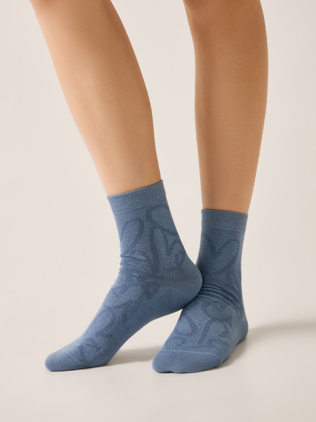 Women's socks CONTE ELEGANT CLASSIC, s.23-25, 687 light denim - 2
