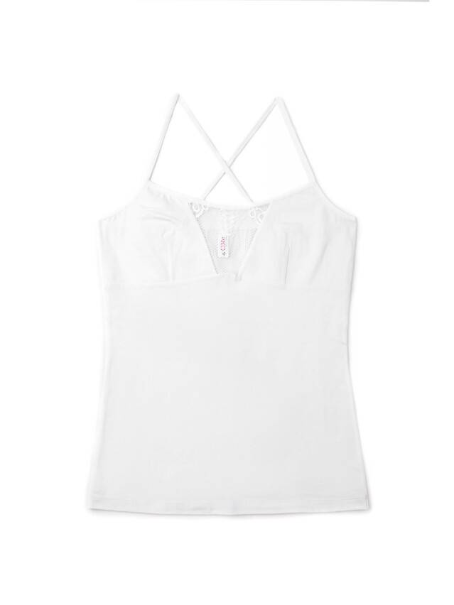 Woman's sleeveless top CONTE ELEGANT CHARM LT 798, s.170-84, white - 3
