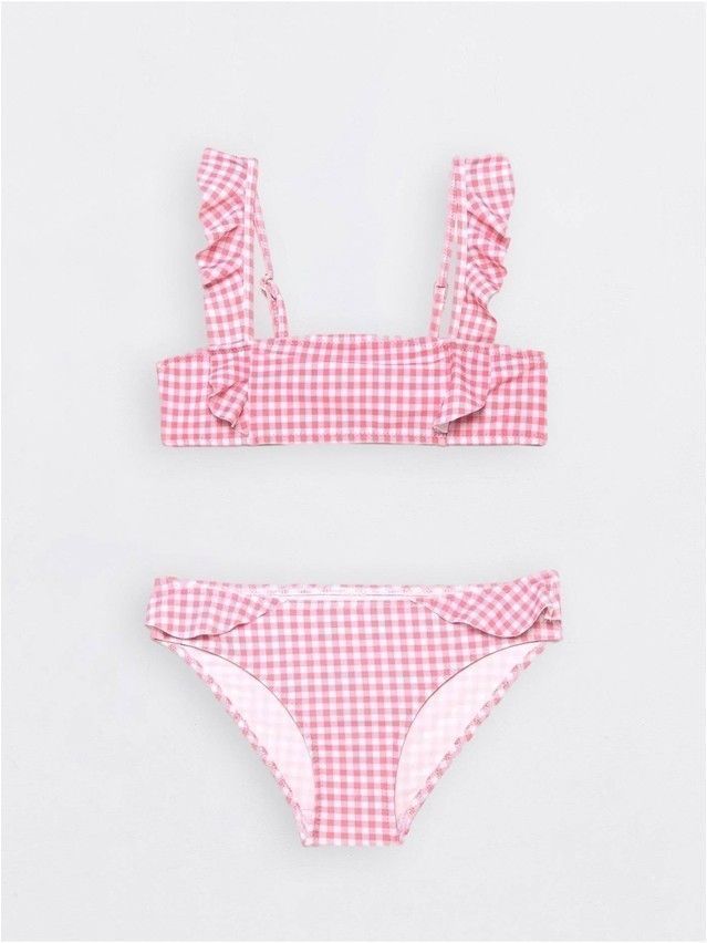 Swimming costume for girls CONTE ELEGANT MINI DOLL, s.110,116-56, rose - 1