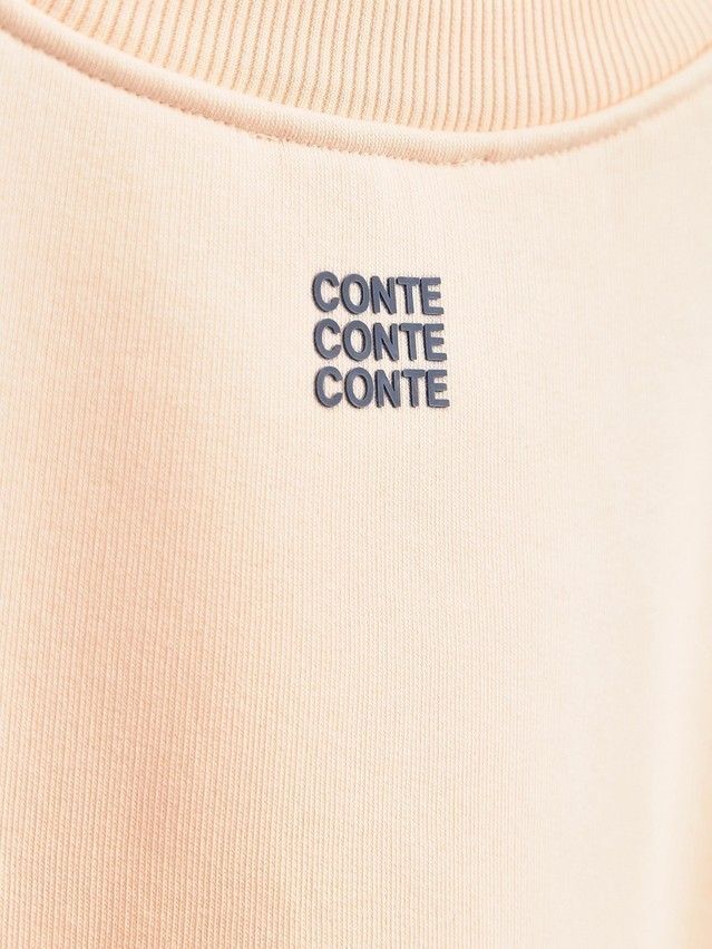 Women's polo neck shirt CONTE ELEGANT LD 2832, s.170-92, milk - 12