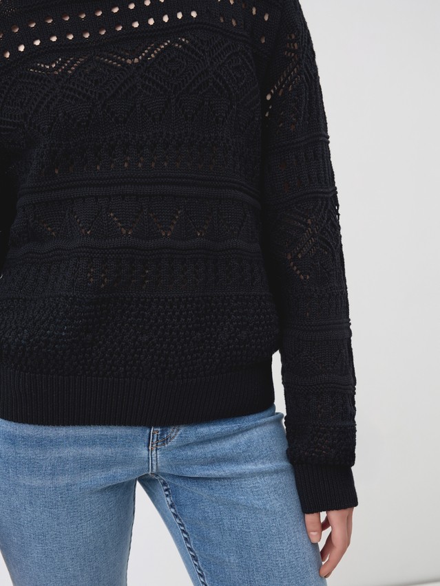 Women's pullover CONTE ELEGANT LDK24111, s.170-84, black - 2