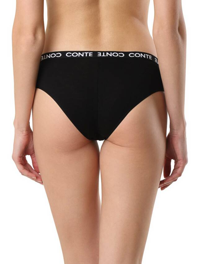 Women's panties CONTE ELEGANT ULTIMATE COMFORT LHP 997, s.90, black - 2