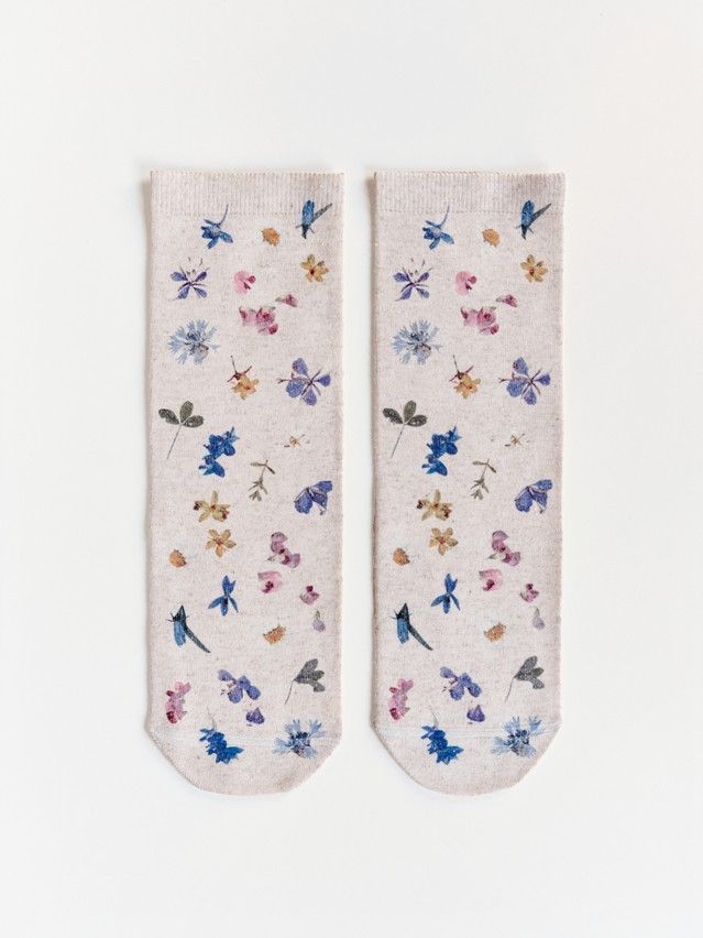 Women's socks CONTE ELEGANT FANTASY, s.23-25, 1145 beige - 3