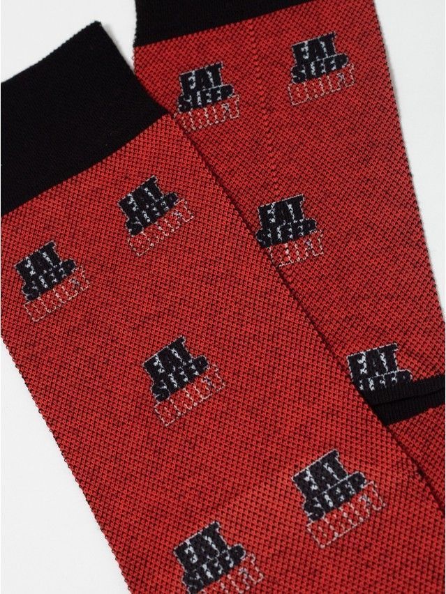 Men's socks DIWARI HAPPY, s.27, 209 red - 3