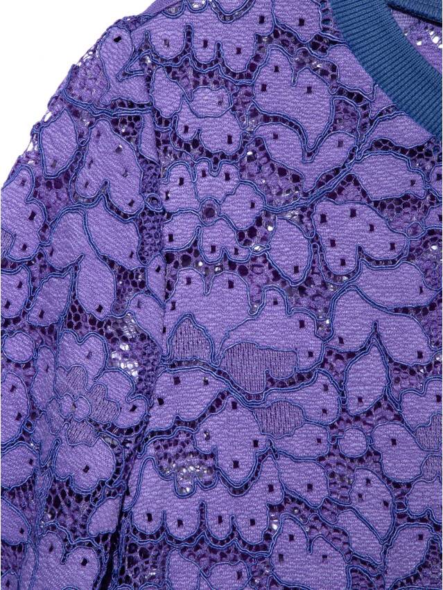 Women's polo neck shirt CONTE ELEGANT LD 904, s.170-100, lilac bluish - 8