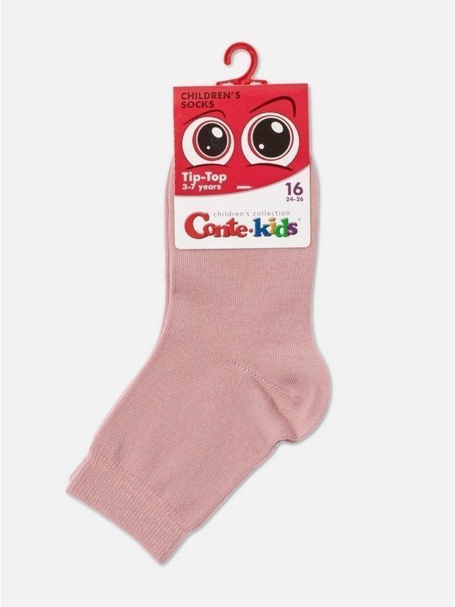 Children's socks CONTE-KIDS TIP-TOP, s.24-26, 000 ash pink - 7