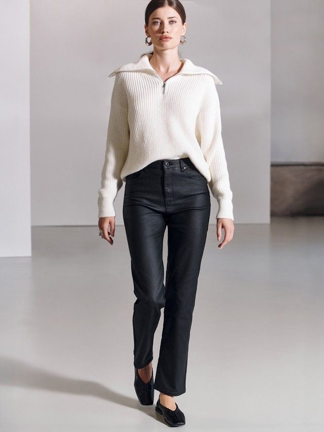 Women's pullover CONTE ELEGANT LDK23105, s.170-84, milk - 8