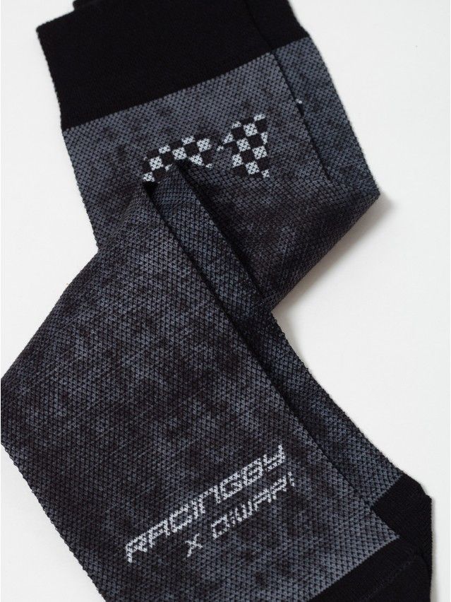 Men's socks DIWARI HAPPY, s.27, 207 dark grey - 6