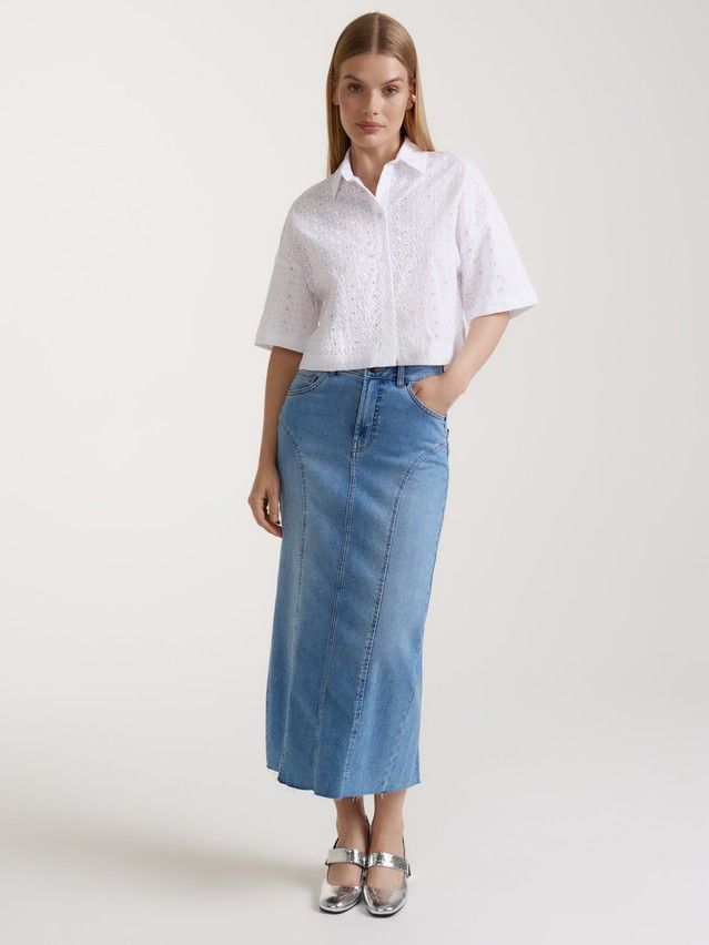 Women's shirt CONTE ELEGANT LBL 3203, s.170-88-94, white - 1