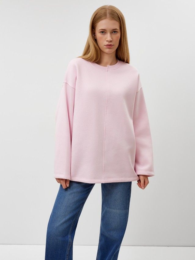 Women's polo neck shirt CONTE LD 3231, s.170-84, rose - 2