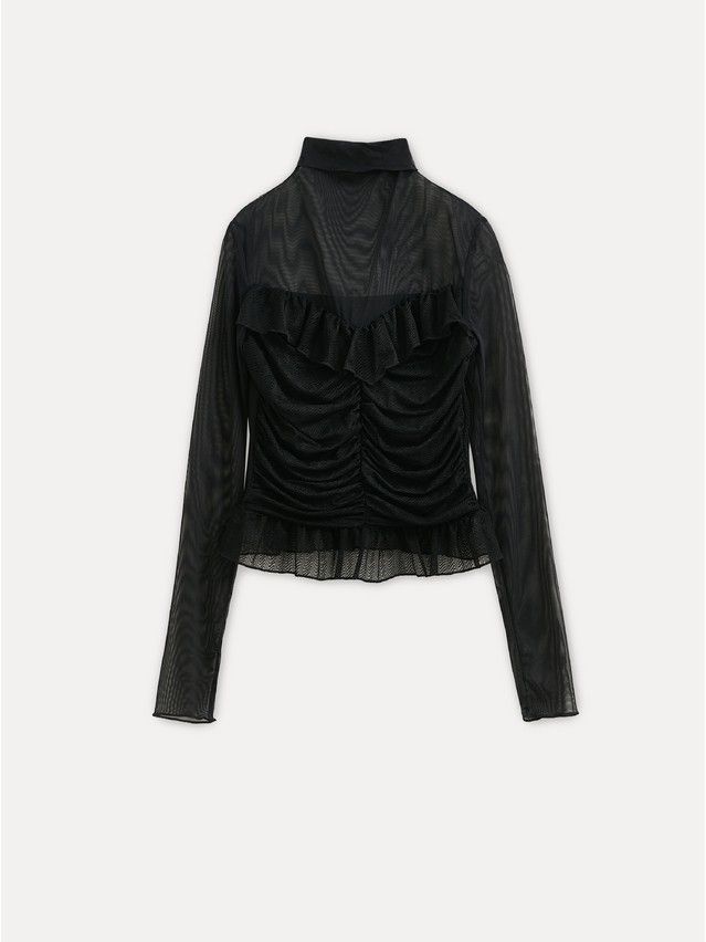 Women's polo neck shirt CONTE LD 3408, s.170-96, black - 6