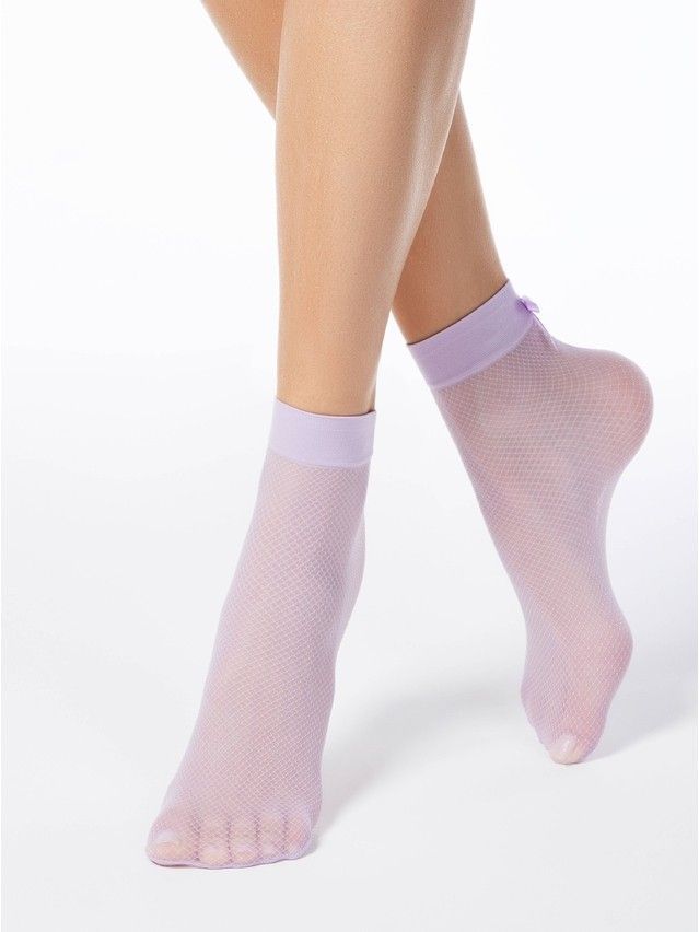 Women's socks CONTE ELEGANT FANTASY, s.23-25, violet - 1