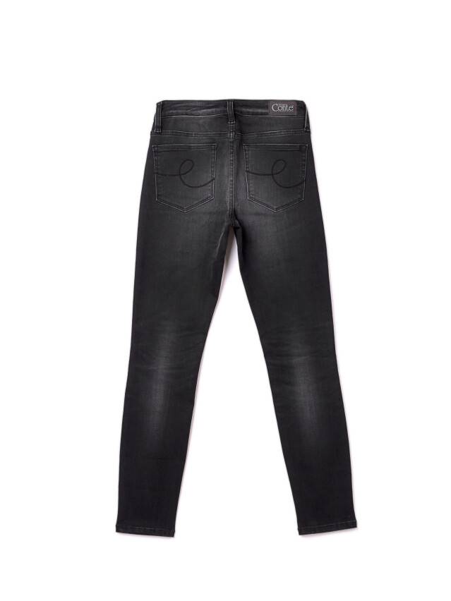 Denim trousers CONTE ELEGANT CON-97, s.170-102, black - 4