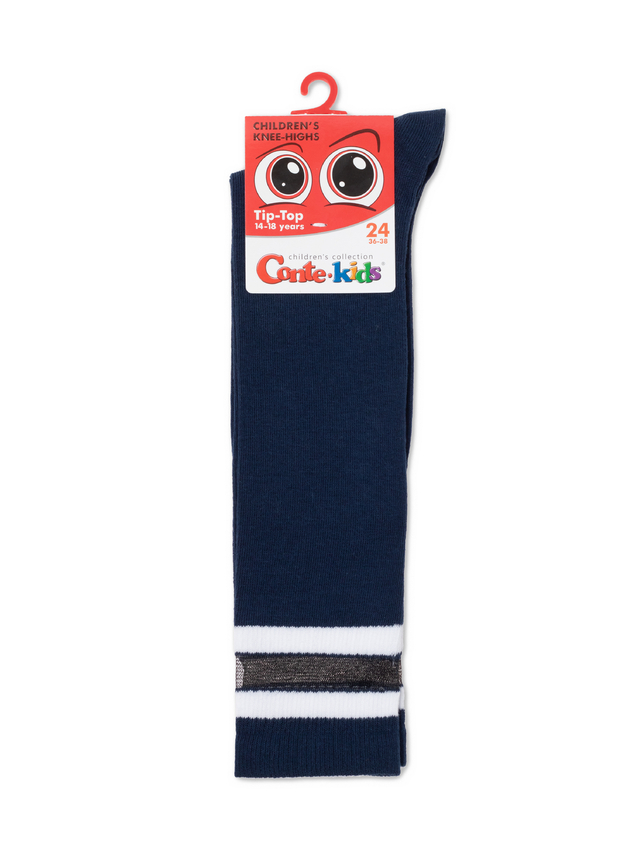 Children's knee high socks CONTE-KIDS TIP-TOP, s.20, 049 navy - 4