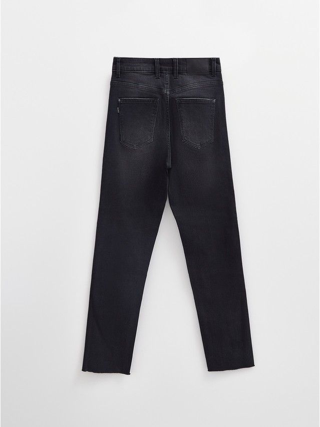 Denim trousers CONTE ELEGANT CON-661, s.170-102, black - 13