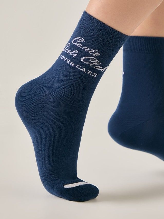 Women's socks CONTE ELEGANT CLASSIC, s.23-25, 685 navy - 2
