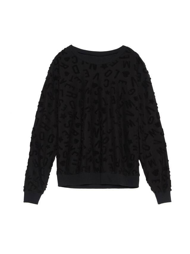 Sweatshirt LD 1050, s.170-100, black - 3
