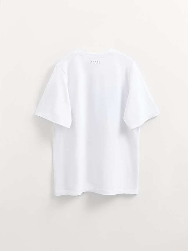 Women's polo neck shirt CONTE ELEGANT LD 3036, s.170-92, white-tulip - 2