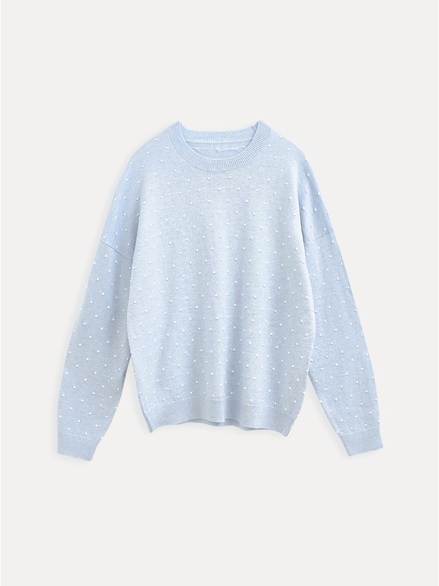 Women's pullover CONTE ELEGANT LDK24110, s.170-84, blue melange - 6