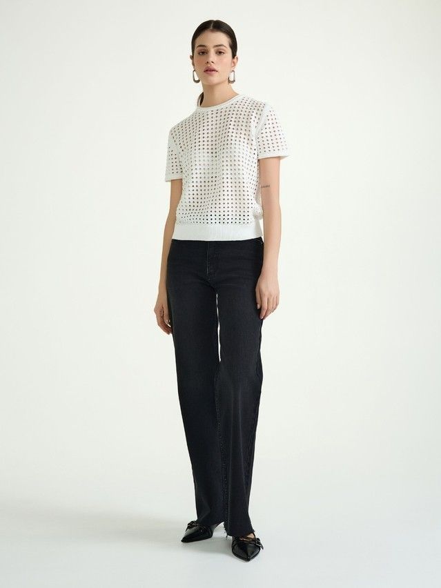 Women's pullover CONTE ELEGANT LDK2441, s.170-88, ecru - 4